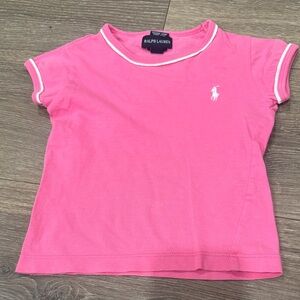 Ralph Lauren Pink Short Sleeve Tee